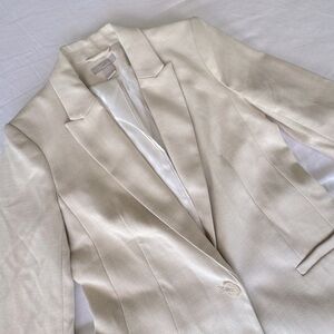 H&M Beige/Cream Blazer